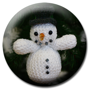 Christmas Crochet Snowman