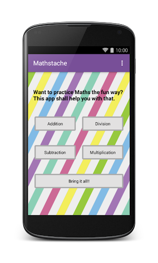 Mathstache: Practice Math