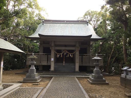 戸明神社 拝殿