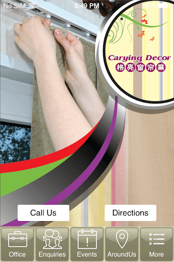 Carying Decor Curtain