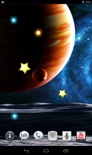 Space Sistems live wallpaper