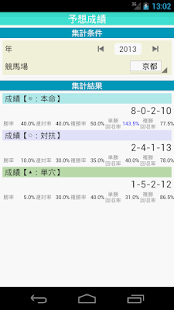 馬うま集計(圖4)-速報App