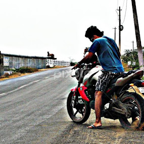 Stricken. by Harshin Lalpet - Transportation Automobiles