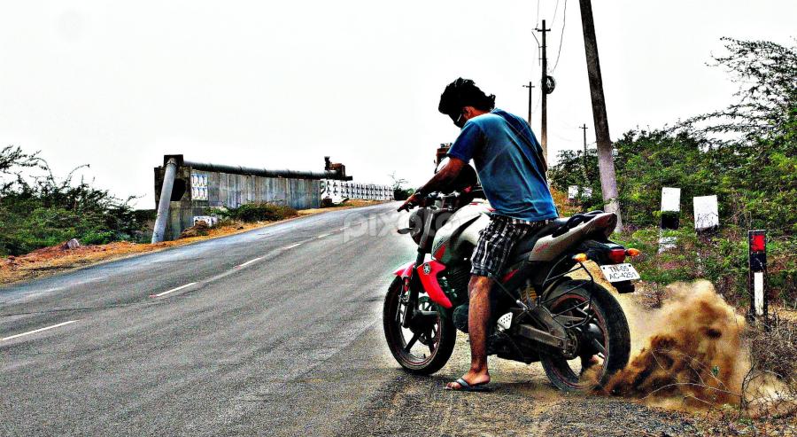 Stricken. by Harshin Lalpet - Transportation Automobiles