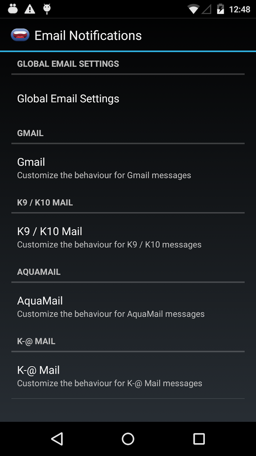 Enhanced SMS &amp; Caller ID+ Screen 3
