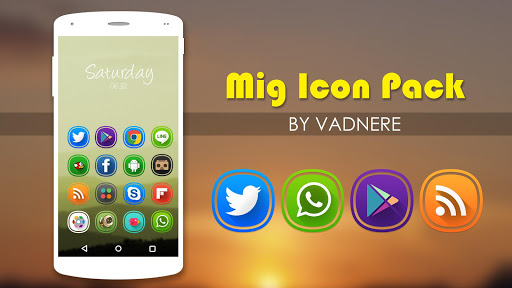 【免費個人化App】Mig Icon Pack Theme-APP點子