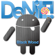 CM12 Theme  - Black Wood Blue APK