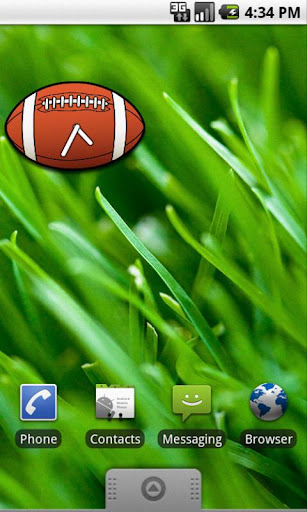 Rugby Analog Clock Widget