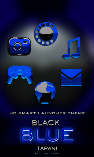 Smart Launcher GSLTHEME B.藍色