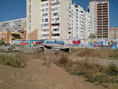Long Graffiti Wall 