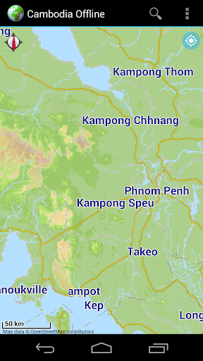 Offline Map Cambodia