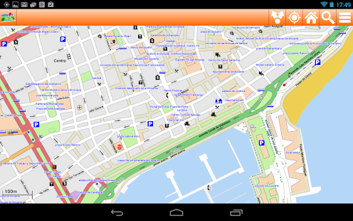 Alicante Offline mappa Map Screenshots 9