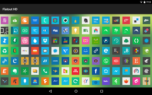 【免費個人化App】Flatout HD Multilauncher Theme-APP點子