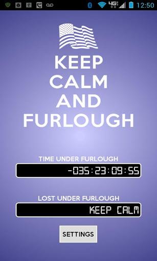 Keep Calm and Furlough