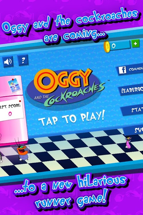 Android application Oggy screenshort