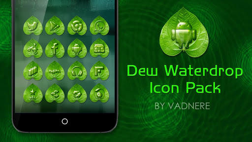 【免費個人化App】Dew Waterdrop Theme 1435 Icons-APP點子