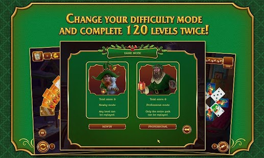 Solitaire Game. Christmas Screenshots 13