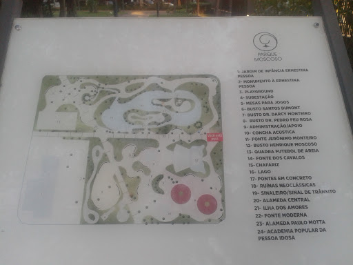 Mapa Parque Moscoso