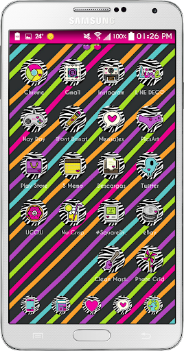 Zebra Love Go Launcher