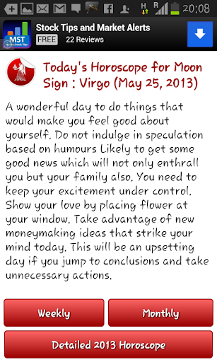 Daily Horoscope 2013