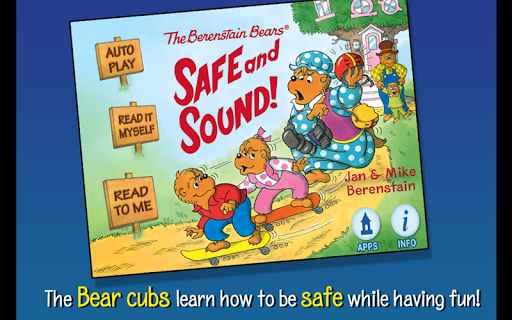 【免費書籍App】Berenstain Bears: Safe & Sound-APP點子