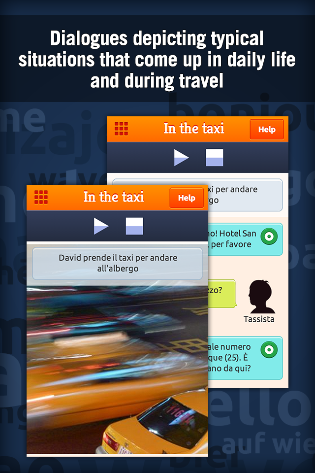 Learn Italian with MosaLingua Screen 3