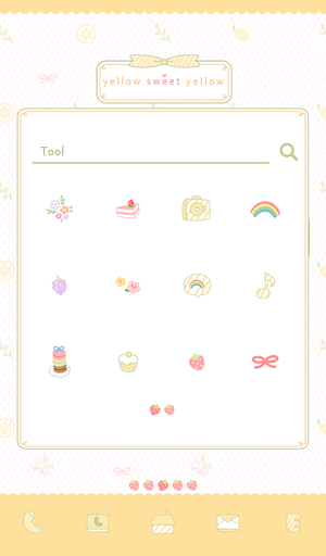 免費下載個人化APP|sweet yellow dodol theme app開箱文|APP開箱王