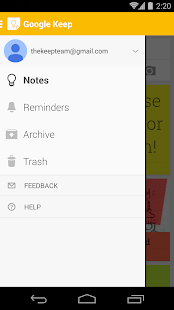 Google Keep - screenshot thumbnail
