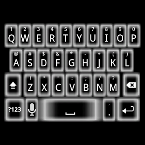 Ghost Glow Keyboard Skin