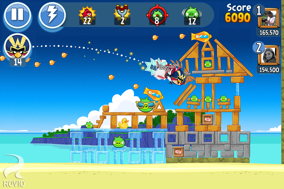 Angry Birds Friends - screenshot