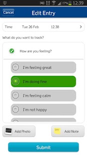 Diabetes UK Tracker Screenshots 2