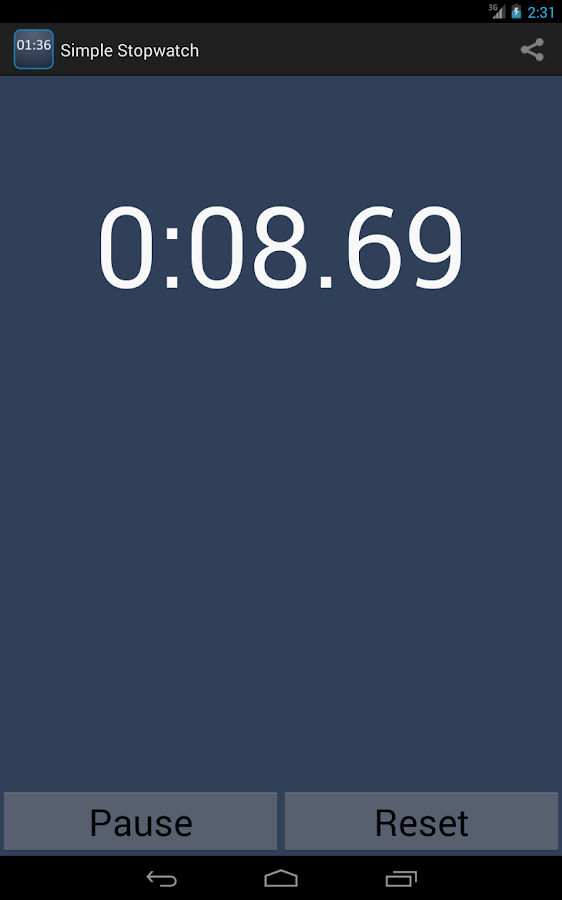 Simple Stopwatch Android Apps on Google Play