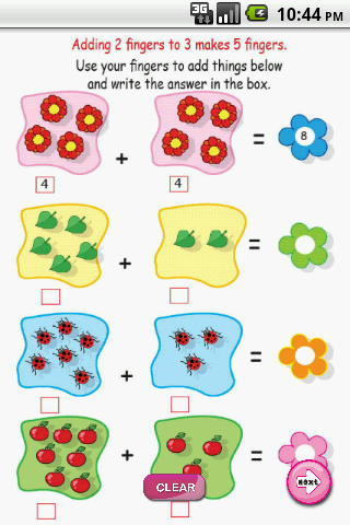 UKG MATHS ADDITION