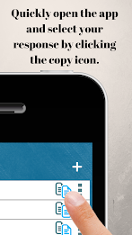 Canned Text: Canned Responses poster 3