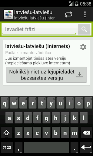 Latvian-Latvian Dictionary