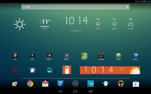  android personalization apps Beautiful Widgets Pro v5.3.0 APK