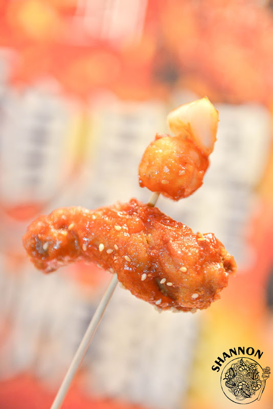 台北市林區[都教授來自星星的炸雞]韓式炸雞、士林夜市、韓國小吃、炸年糕、韓式料理(捷運劍潭站)