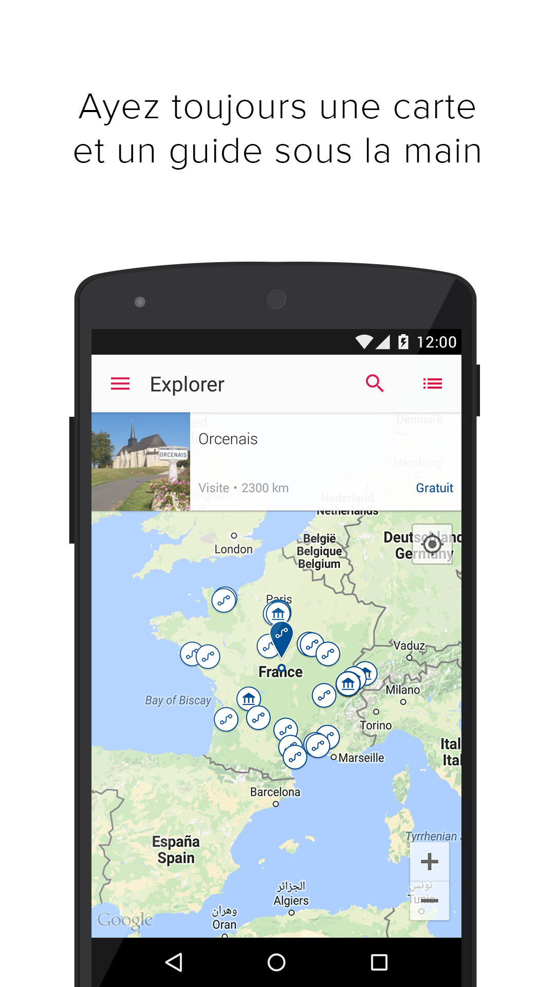Android application izi.TRAVEL: Get Audio Tour Guide & Travel Guide screenshort