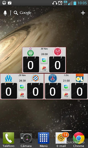 【免費運動App】Widget Ligue 1 2014/15-APP點子