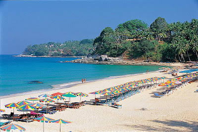 Surin Beach on Phuket, Thailand.