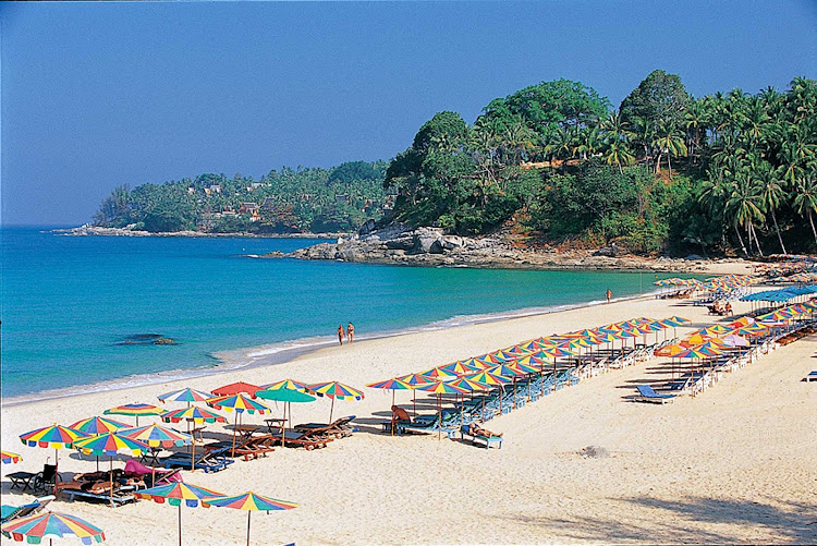 Surin Beach on Phuket, Thailand.