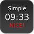 Nice Simple Clock (Widget)1.9.1