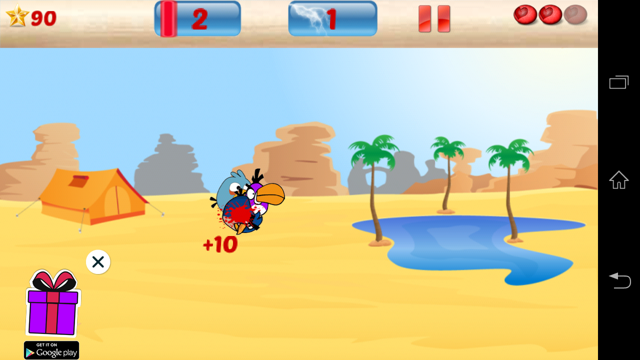 En colère oiseau tueur - screenshot