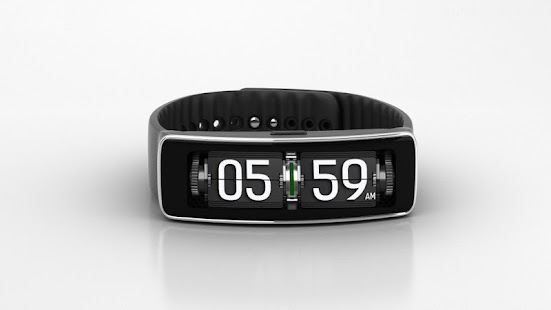 3D Flip Clock Pro For Gear Fit