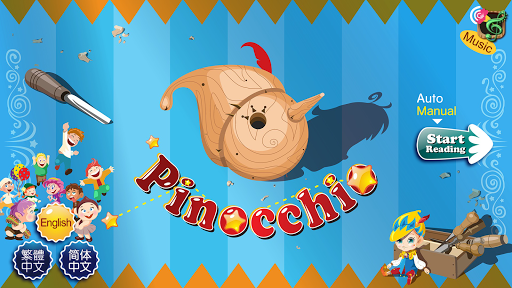 Pinocchio Kids Story Book