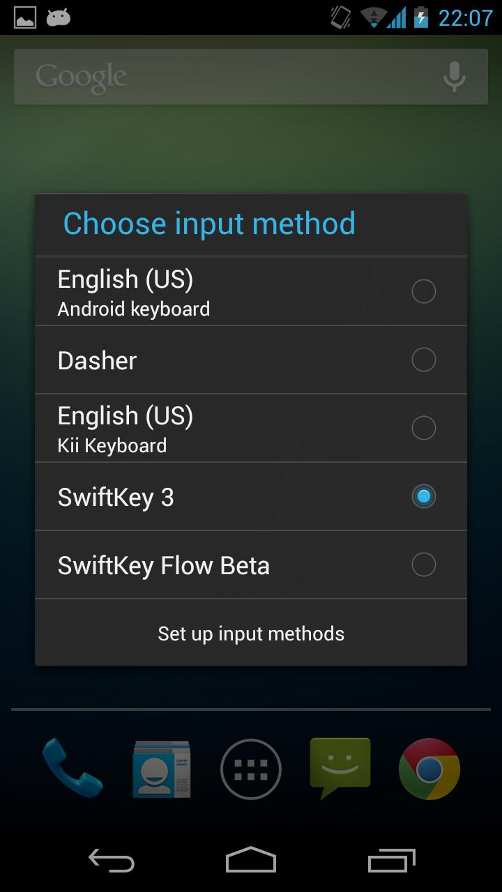 Quick Keyboard Switch Donate Screen 2