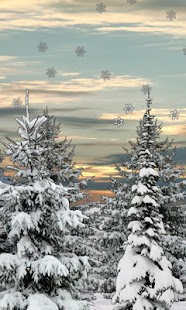 Winter Snow Trees 3D LWP