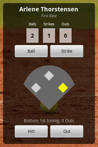 Android application Batter Up! screenshort