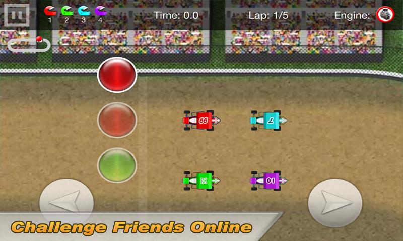 Sprint Car Dirt Racing Game Screen 3