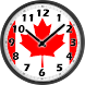 Canada Flag Analog Clock